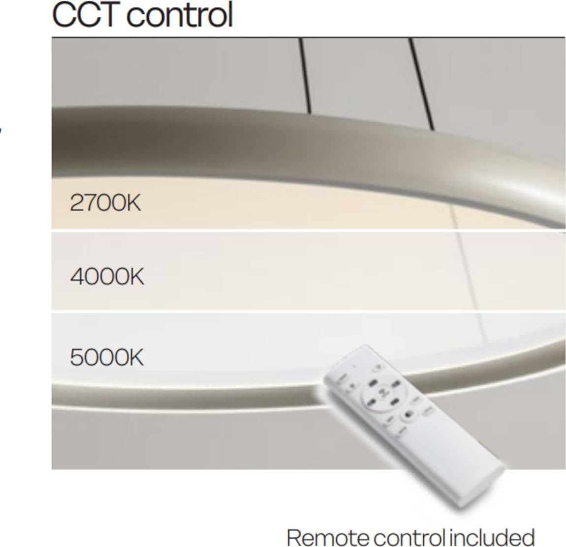 Lampadario moderno Redo Group VANCE small LED 70W CCT dimmerabile telecomando - 9