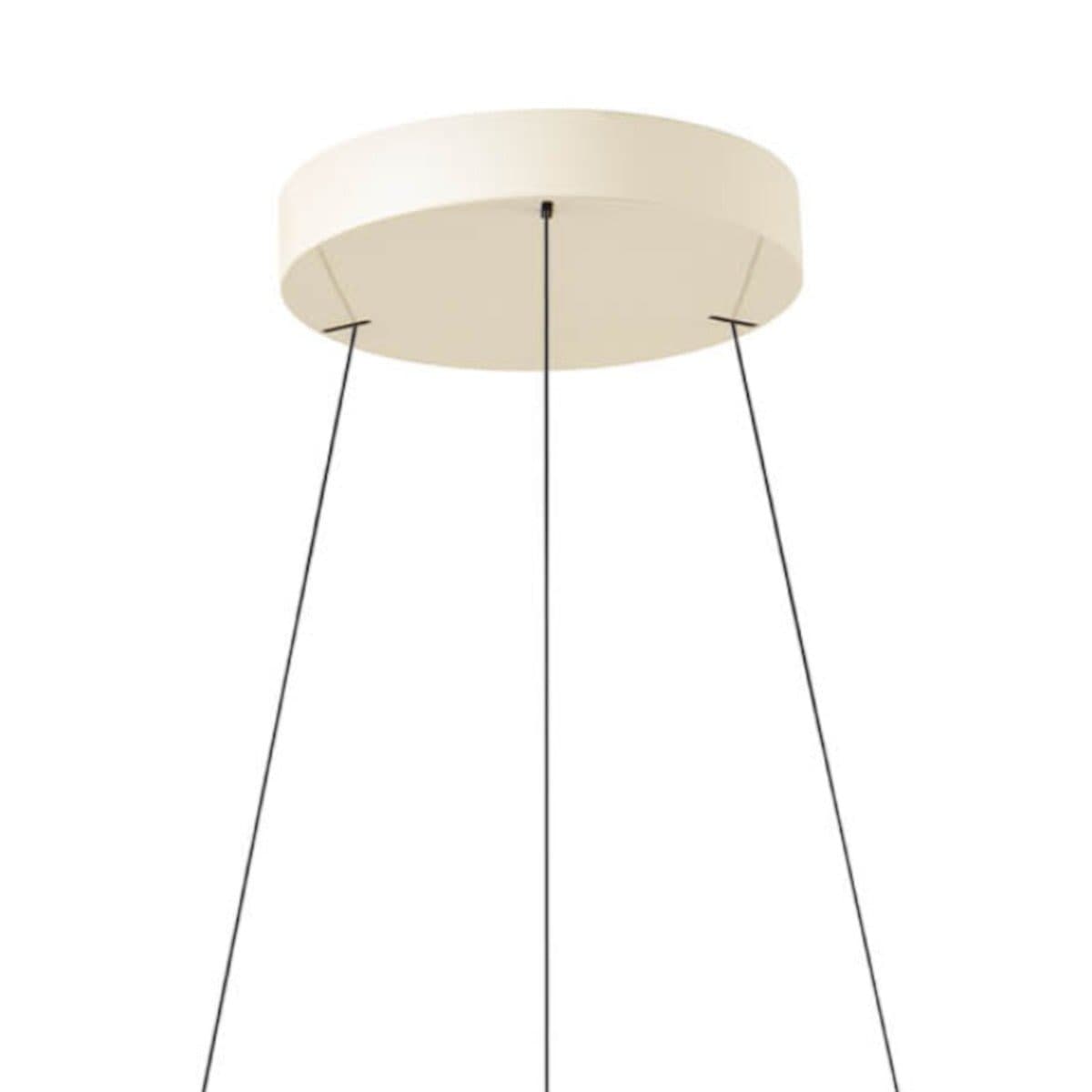 Lampadario moderno Redo Group VANCE big LED 90W CCT dimmerabile telecomando - 3