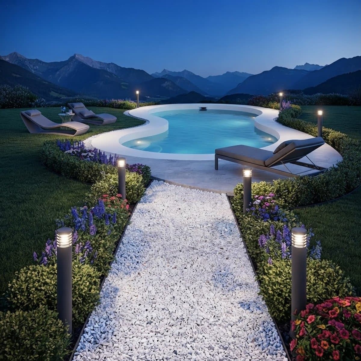Paletto esterno Promoingross CYLL 65 DG E27 LED IP65 - 2