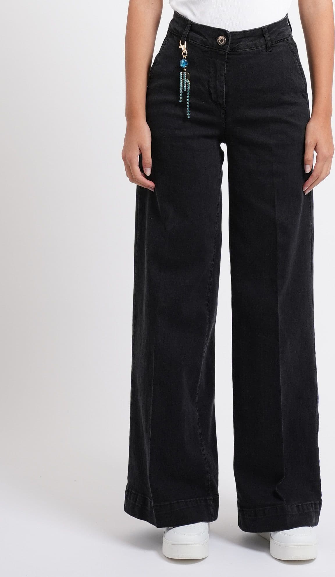 Fracomina FRACOMINA Jeans Nero – Nero Scuri