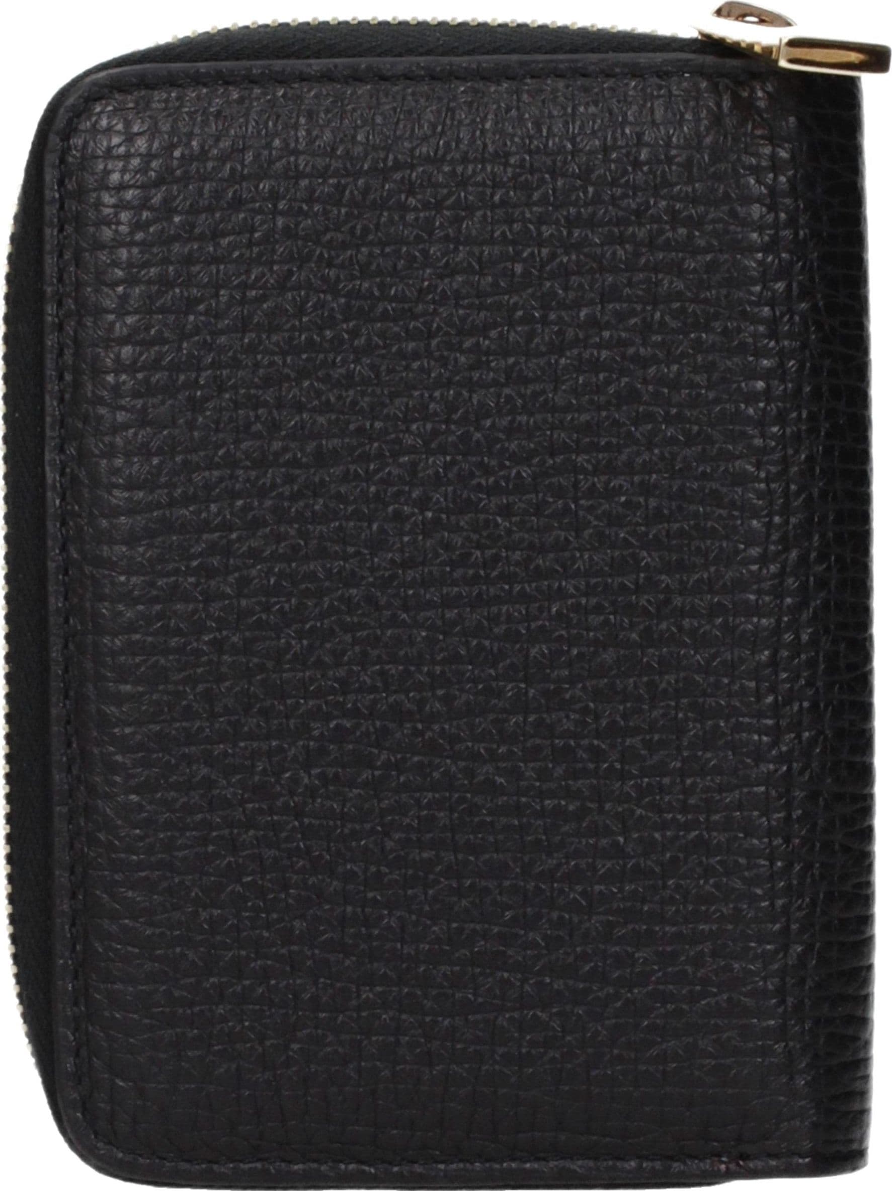 Versace Black Leather Wallet - 2