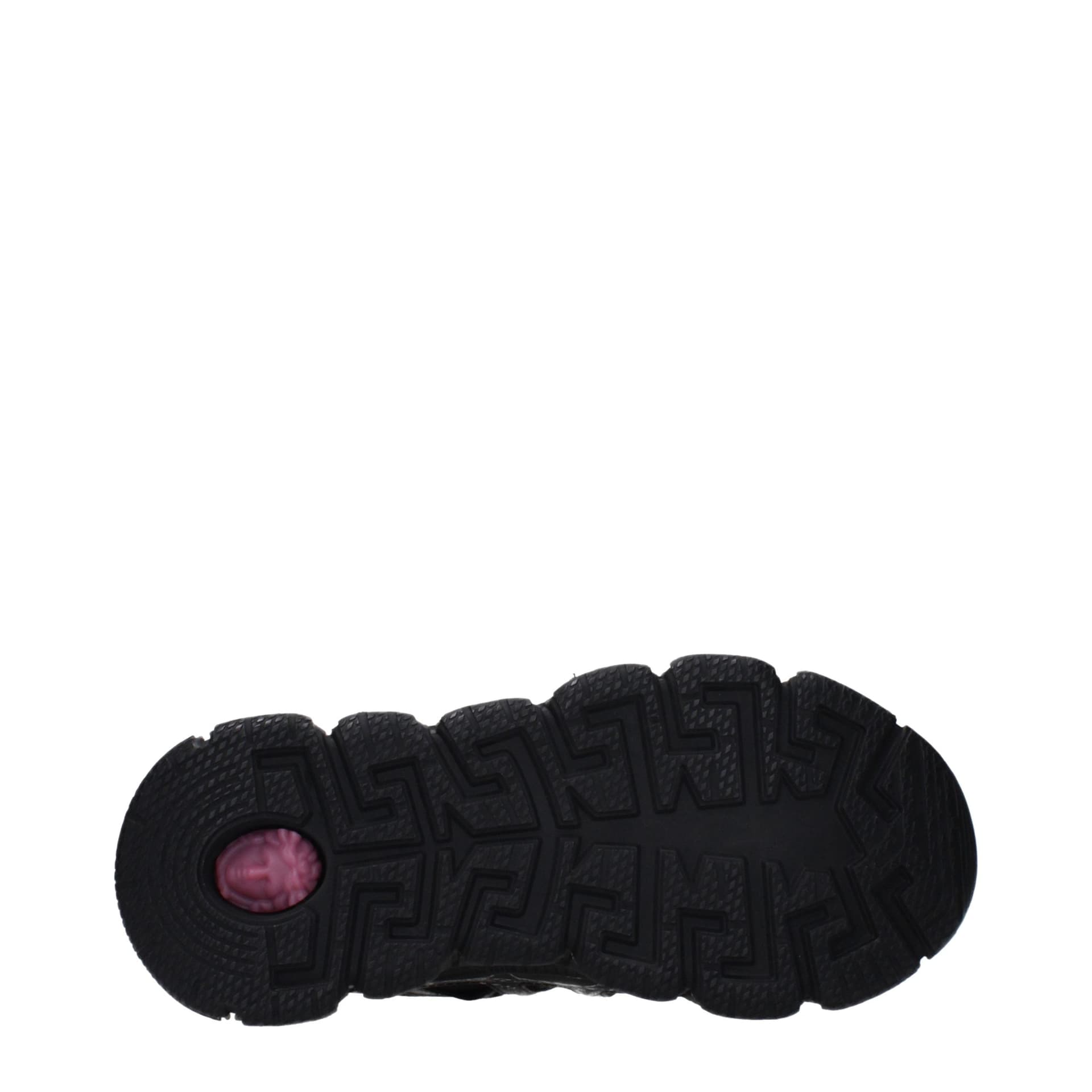 Versace Black Fabric Athletic Sneakers - 5