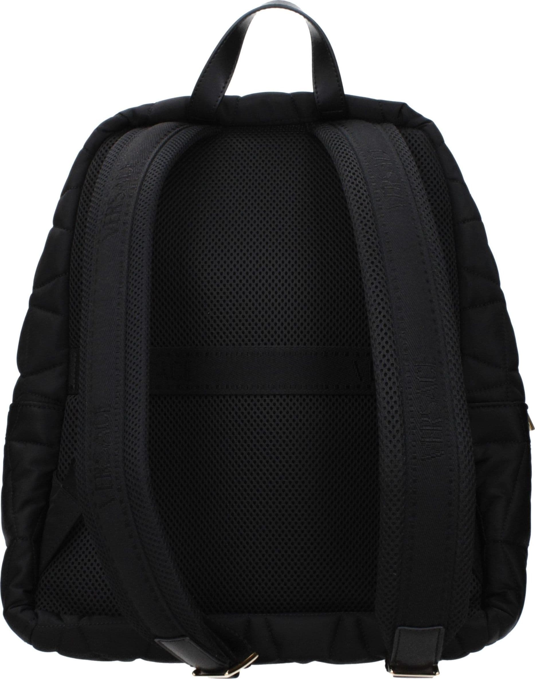 Versace Black Fabric Backpack - 3