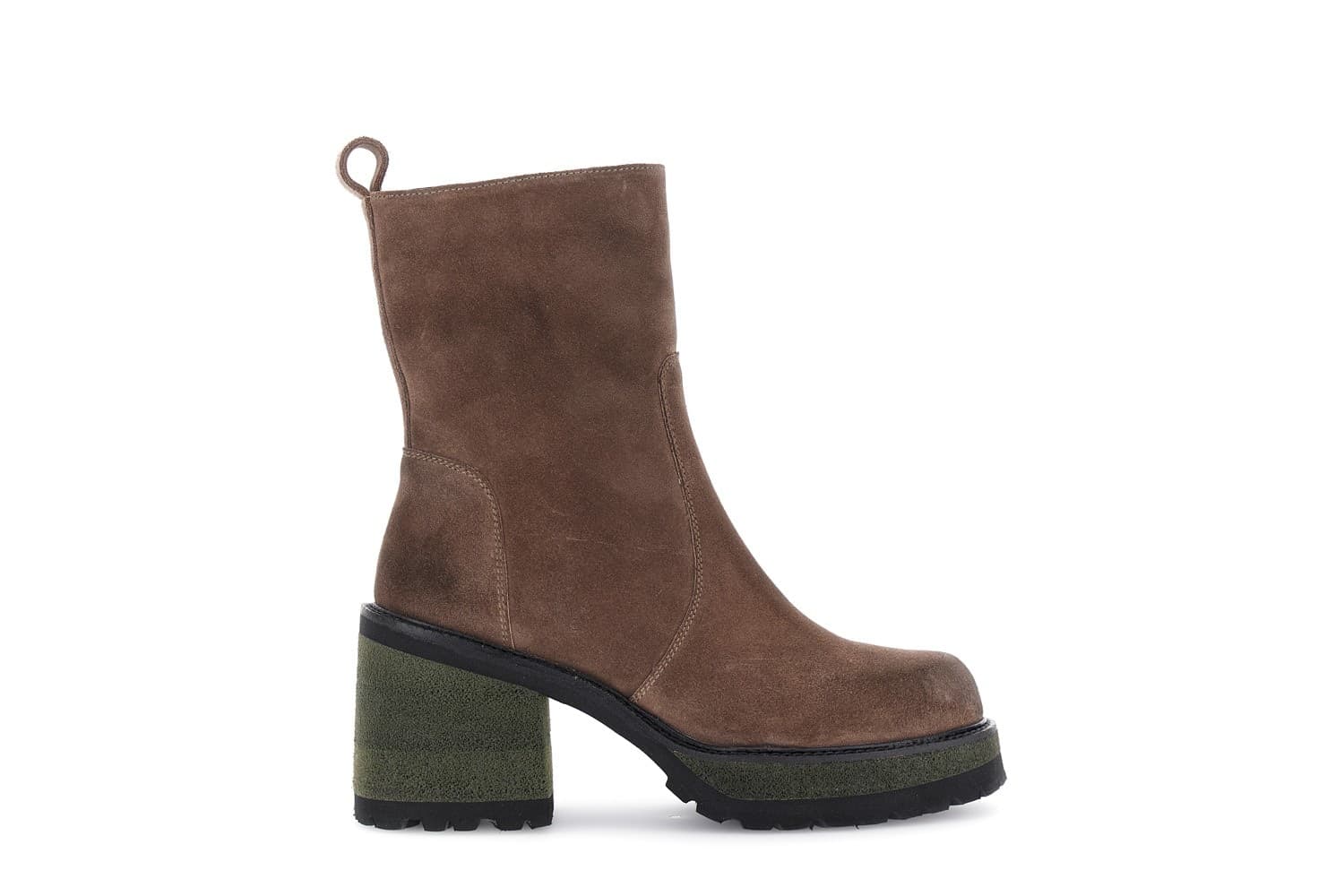 STIVALETTO IN PELLE SCAMOSCIATA - 7