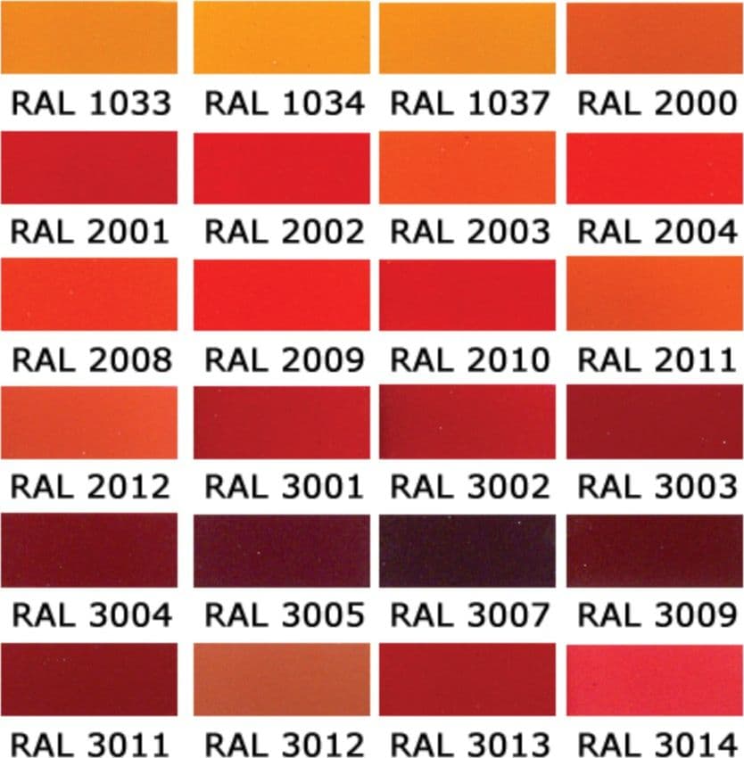 Royaltix 750ml, tutti i RAL serie 3000, smalto all' acqua vernice diretta su lamiera, acciaio e alluminio - 7