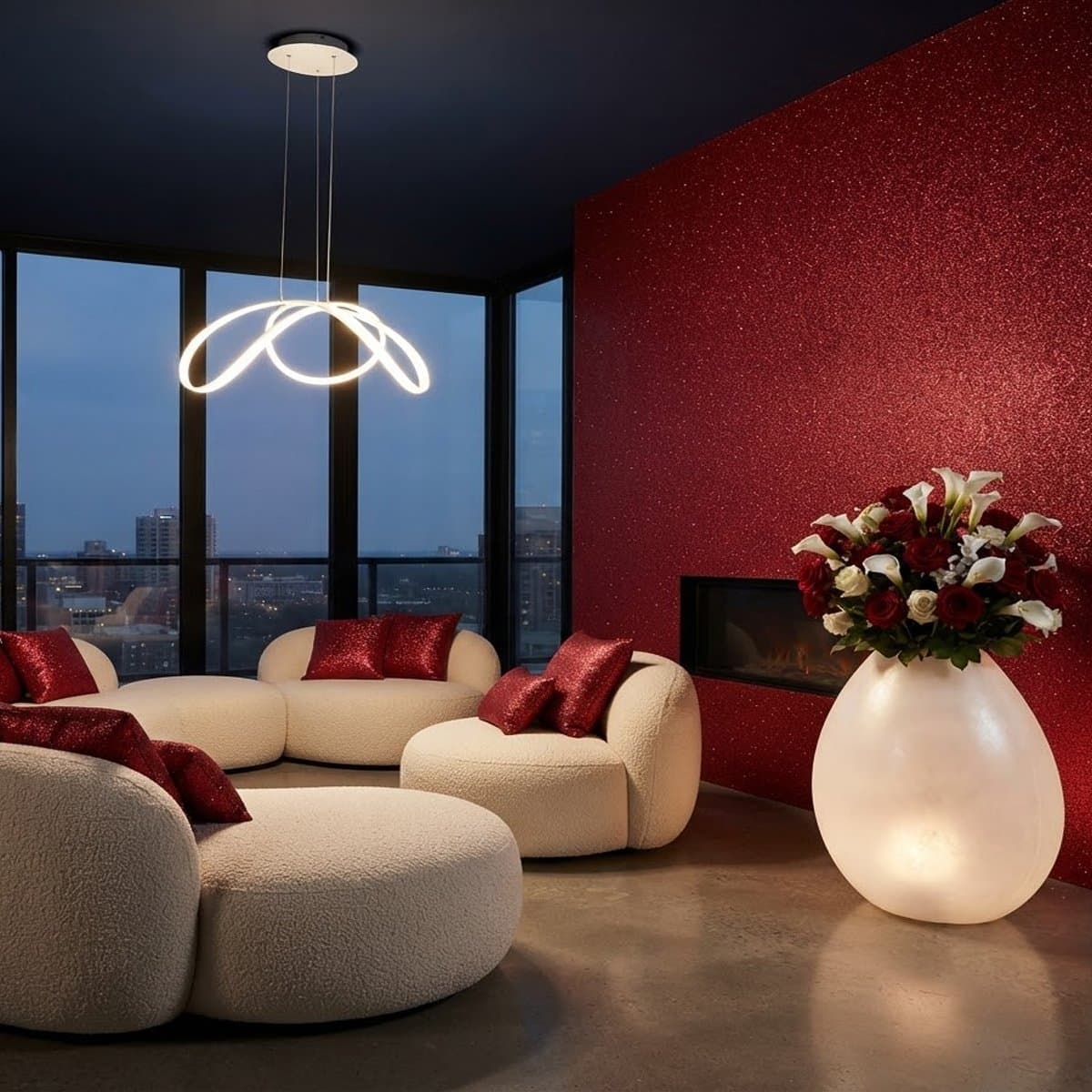 Lampadario Promoingross DIZZY S 75 2350LM LED CCT dimmerabile - 2