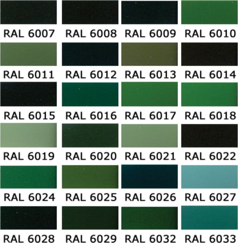 Royaltix 750ml, tutti i RAL serie 6000, smalto all' acqua vernice diretta su lamiera, acciaio e alluminio - 8