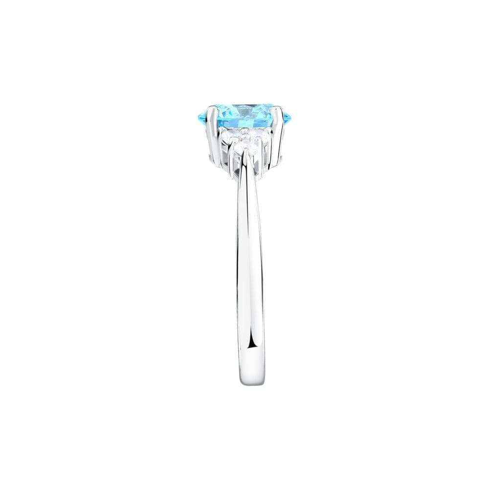 Anello Morellato Luminosa Donna Argento 925 Azzurro (SAIW295) - 2