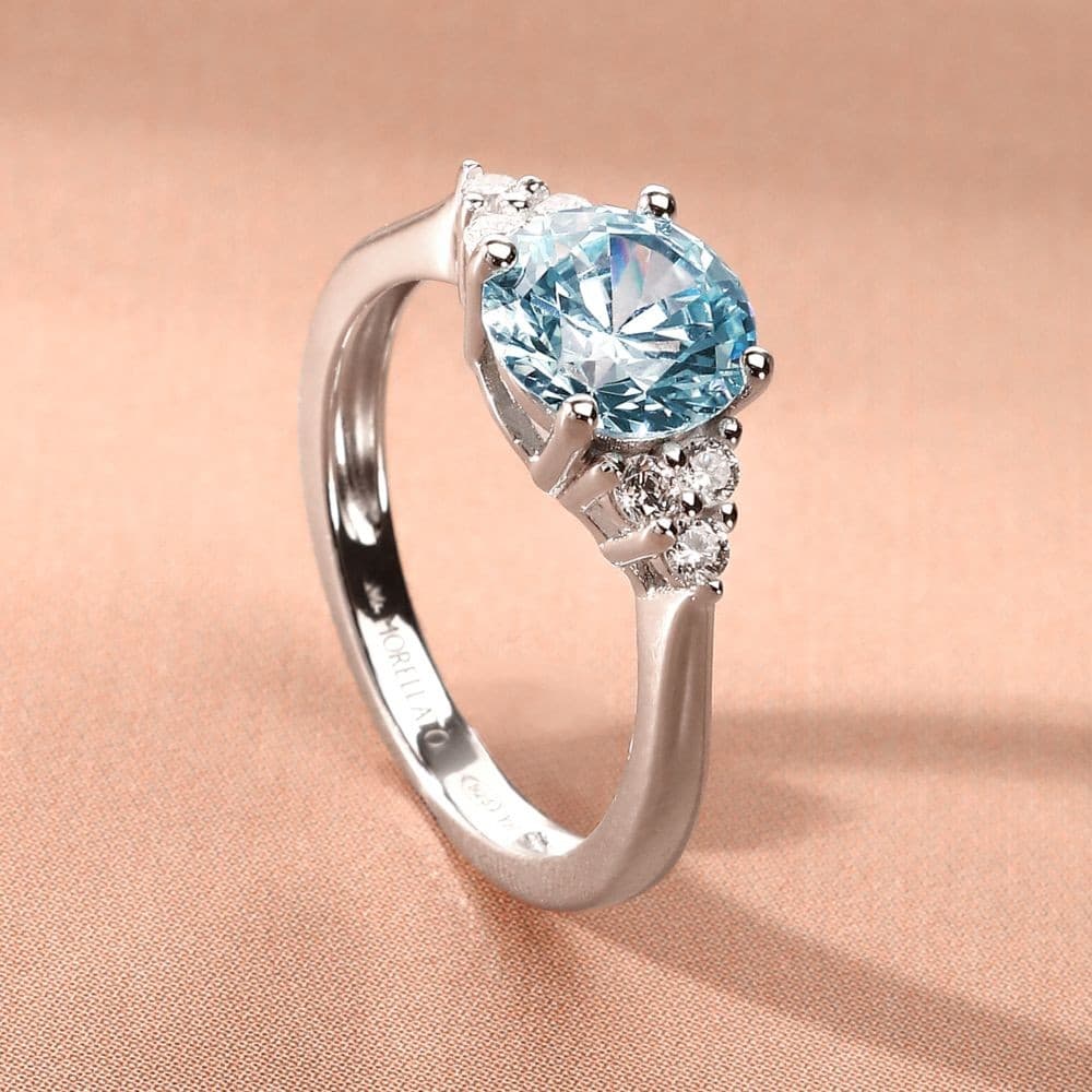 Anello Morellato Luminosa Donna Argento 925 Azzurro (SAIW295) - 4