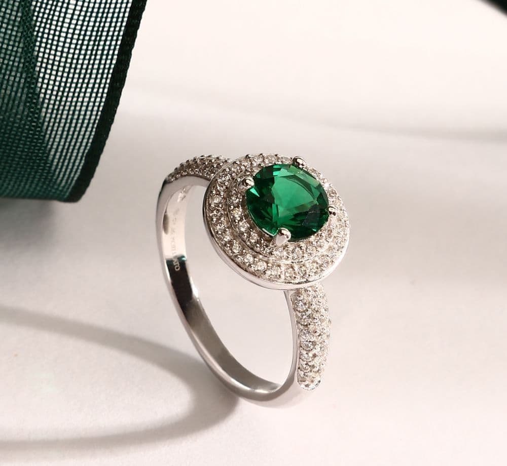 Anello Morellato Tesori Donna Argento 925 Verde (SAIW278) - 4