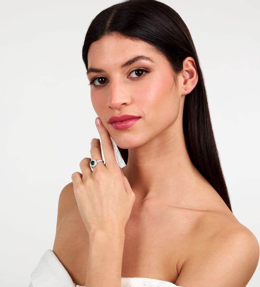 Anello Morellato Tesori Donna Argento 925 Verde (SAIW278) - 5