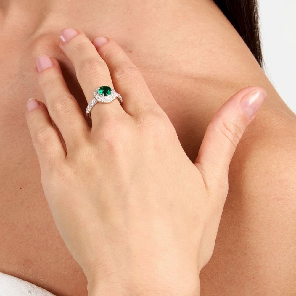 Anello Morellato Tesori Donna Argento 925 Verde (SAIW278) - 6
