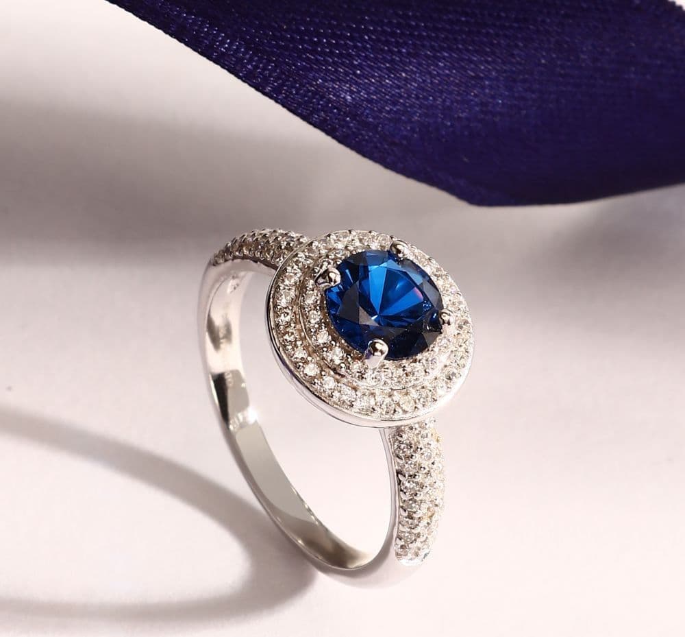 Anello Morellato Tesori Donna Argento 925 Blu (SAIW277) - 4
