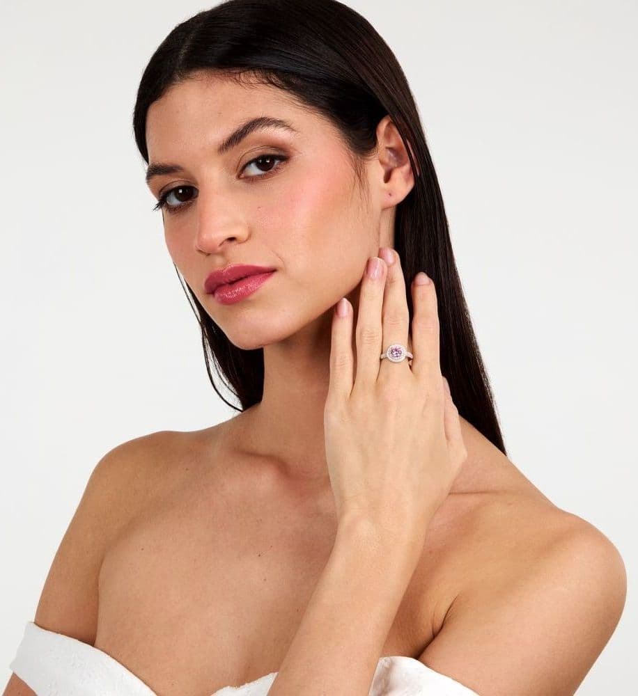 Anello Morellato Tesori Donna Argento 925 Rosa (SAIW276) - 4