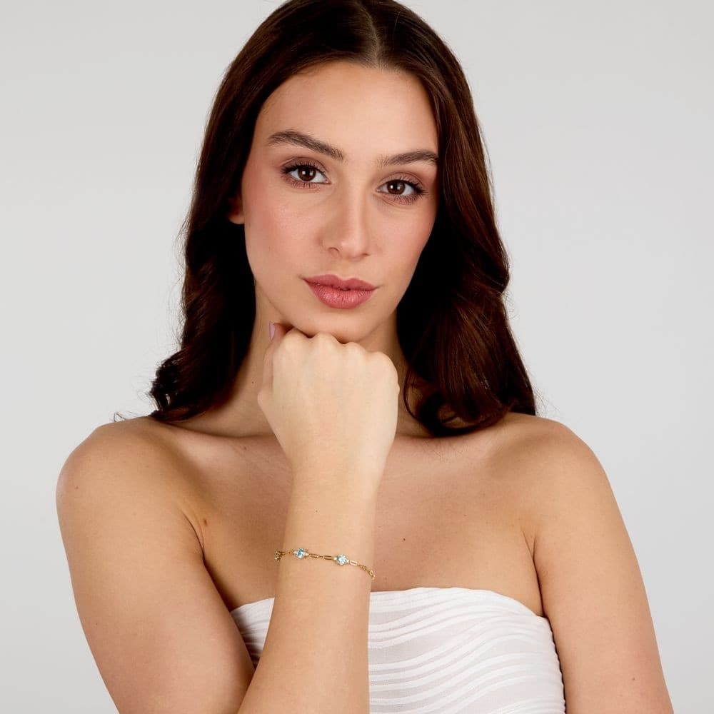 Bracciale Morellato Tesori Donna Argento 925 Dorato (SAIW304) - 4