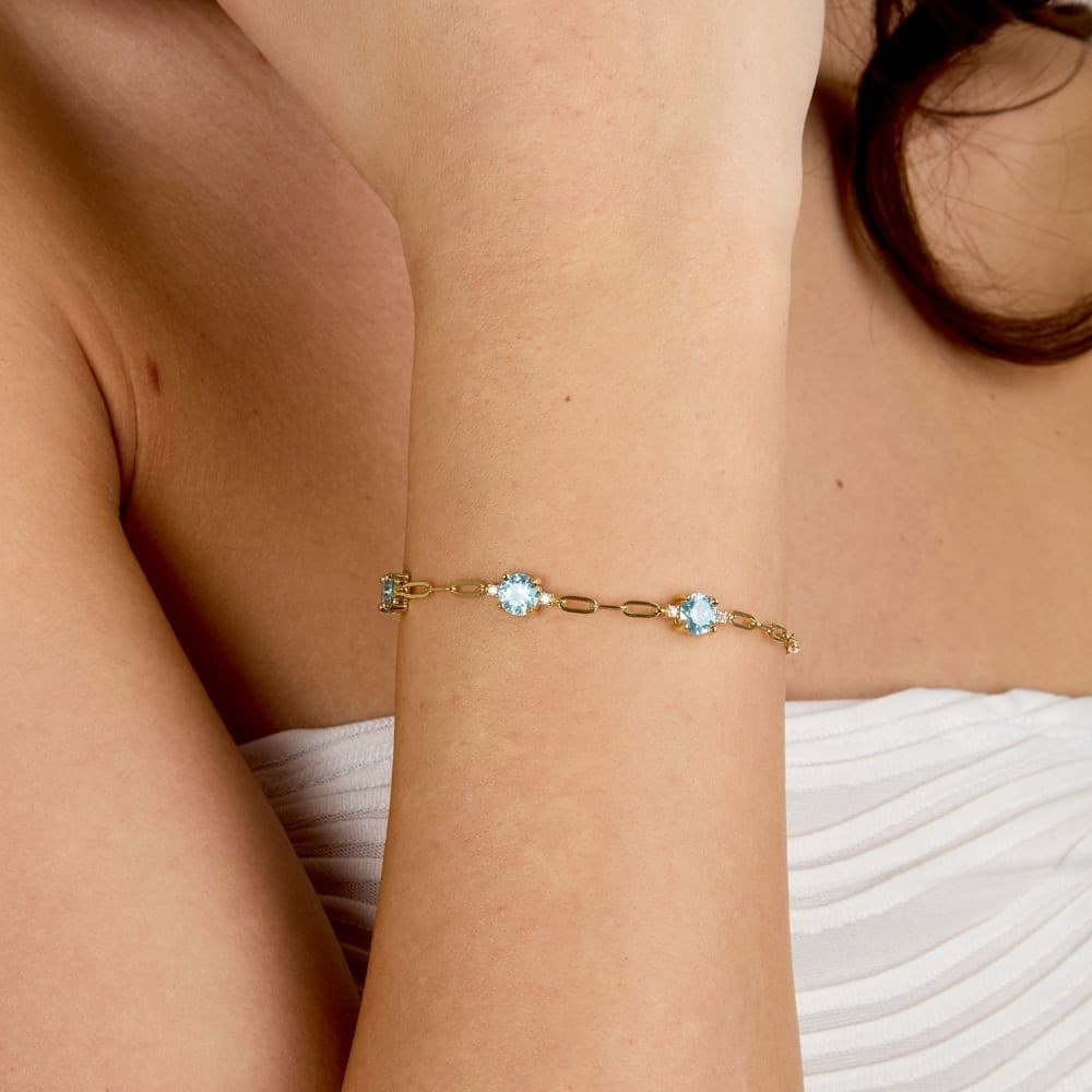 Bracciale Morellato Tesori Donna Argento 925 Dorato (SAIW304) - 5