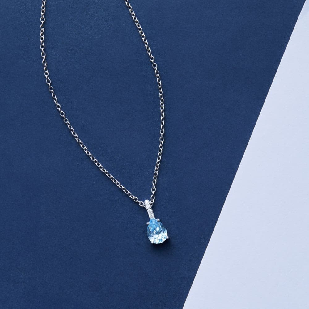 Collana Morellato Tesori Argento 925 Goccia Azzurra (SAIW192) - 4