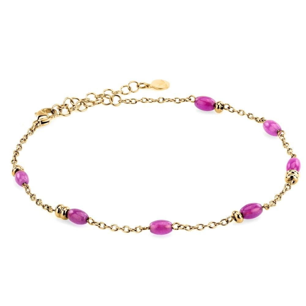 Cavigliera Morellato Colori Donna Dorata Viola (SAXQ20) - 5