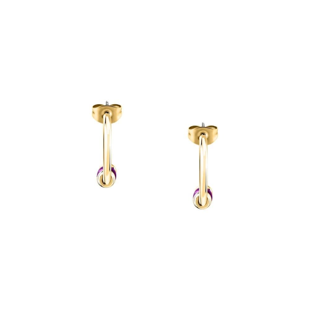 Orecchini Morellato Colori Donna Dorati Viola (SAXQ10) - 3