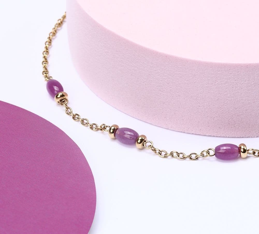 Bracciale Morellato Colori Donna Dorato Viola (SAXQ15) - 5