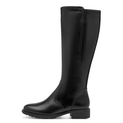 Tamaris stivali donna in pelle black 25534 47 – NERO