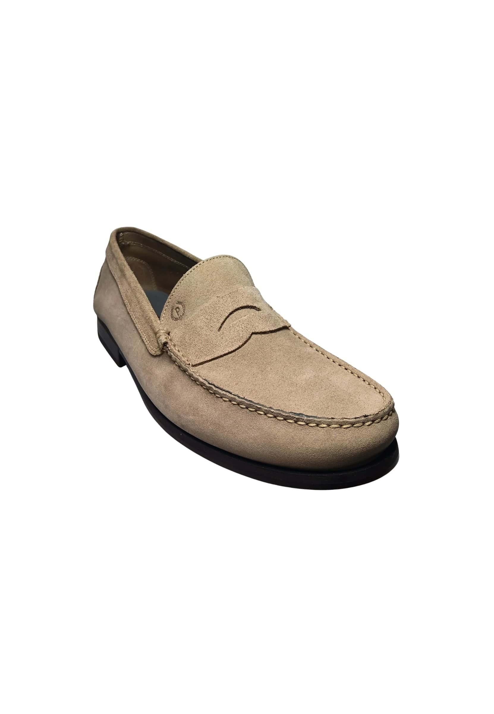 POLLINI PB10502J9GCRO105 Pollini Uomo Camoscio Beige - 5
