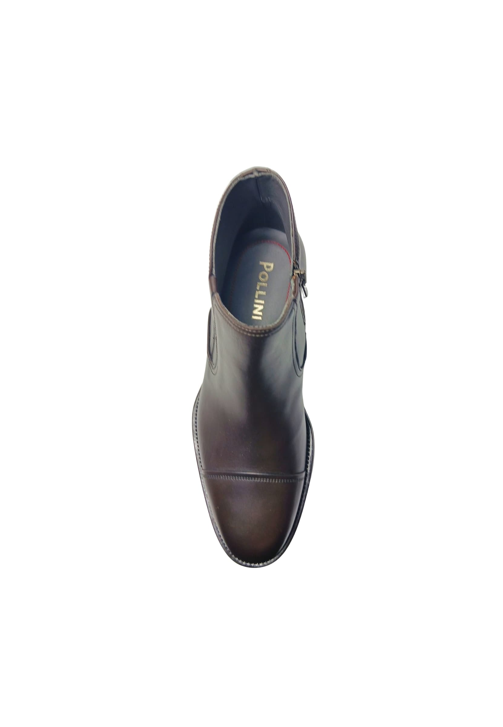 POLLINI sb21013g0fut0301 Pollini Uomo Pelle Marrone - 3