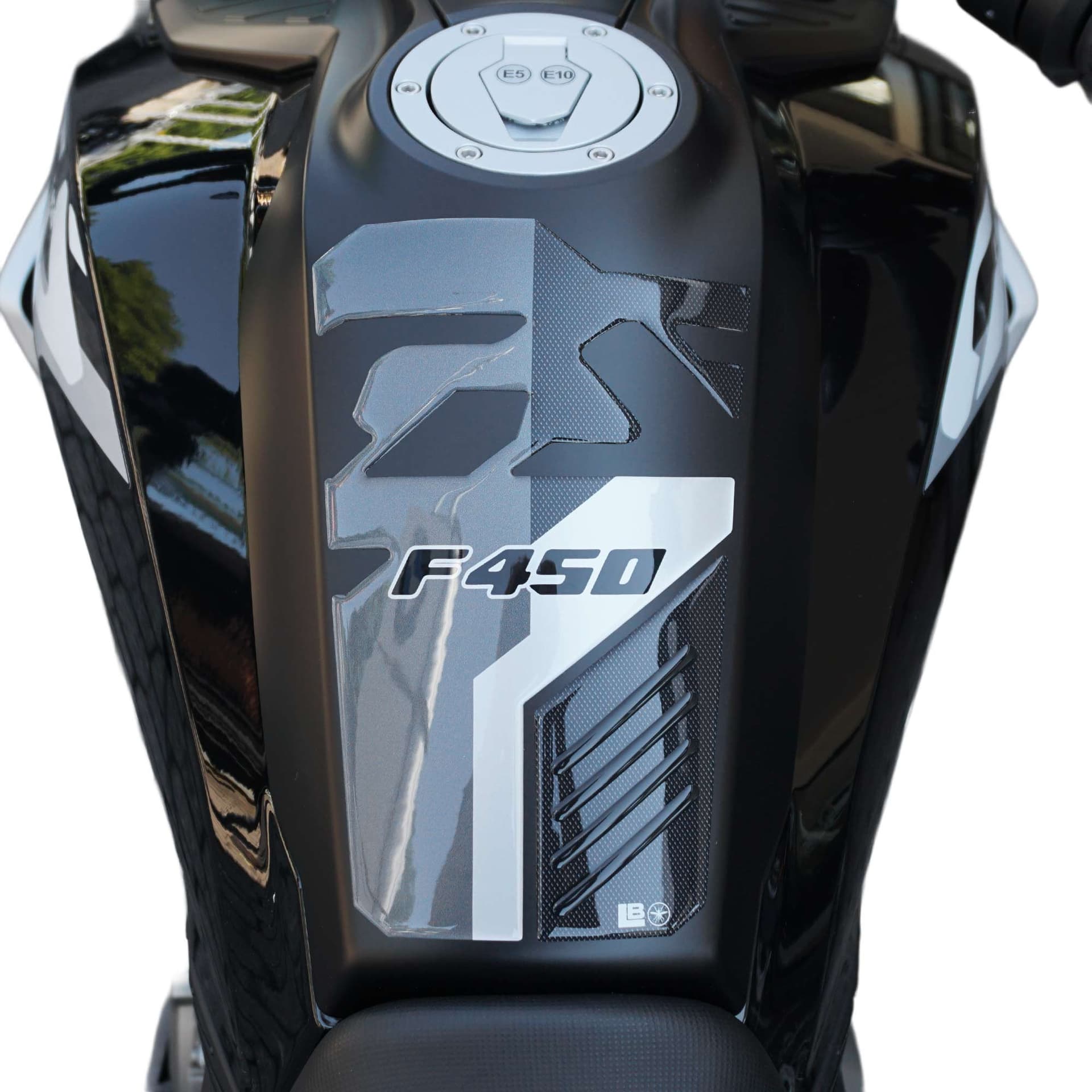Adesivo 3D Paraserbatoio Protezione moto compatibile con Bmw F 450 GS 2026 - 23