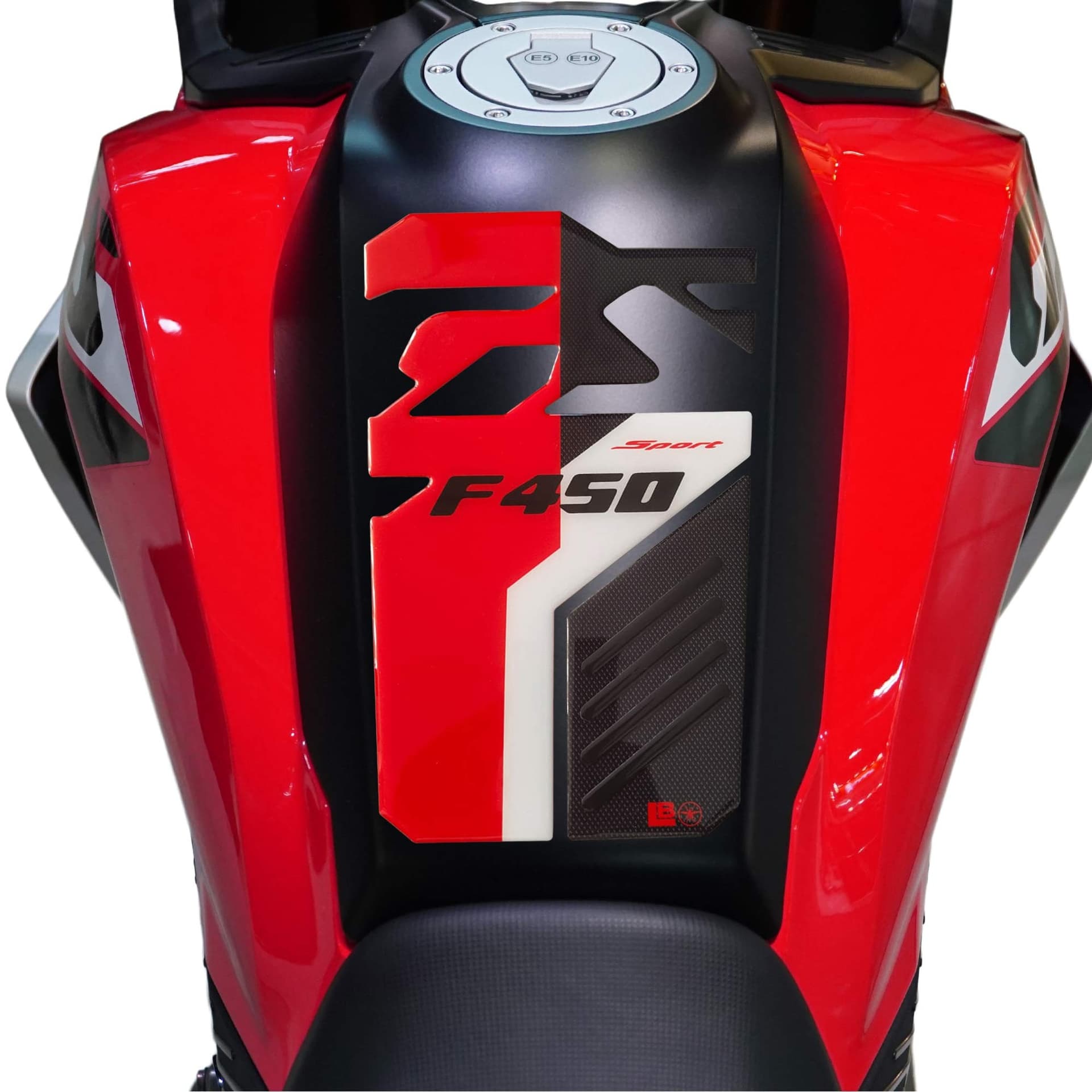 Adesivo 3D Paraserbatoio Protezione moto compatibile con Bmw F 450 GS 2026 - 24