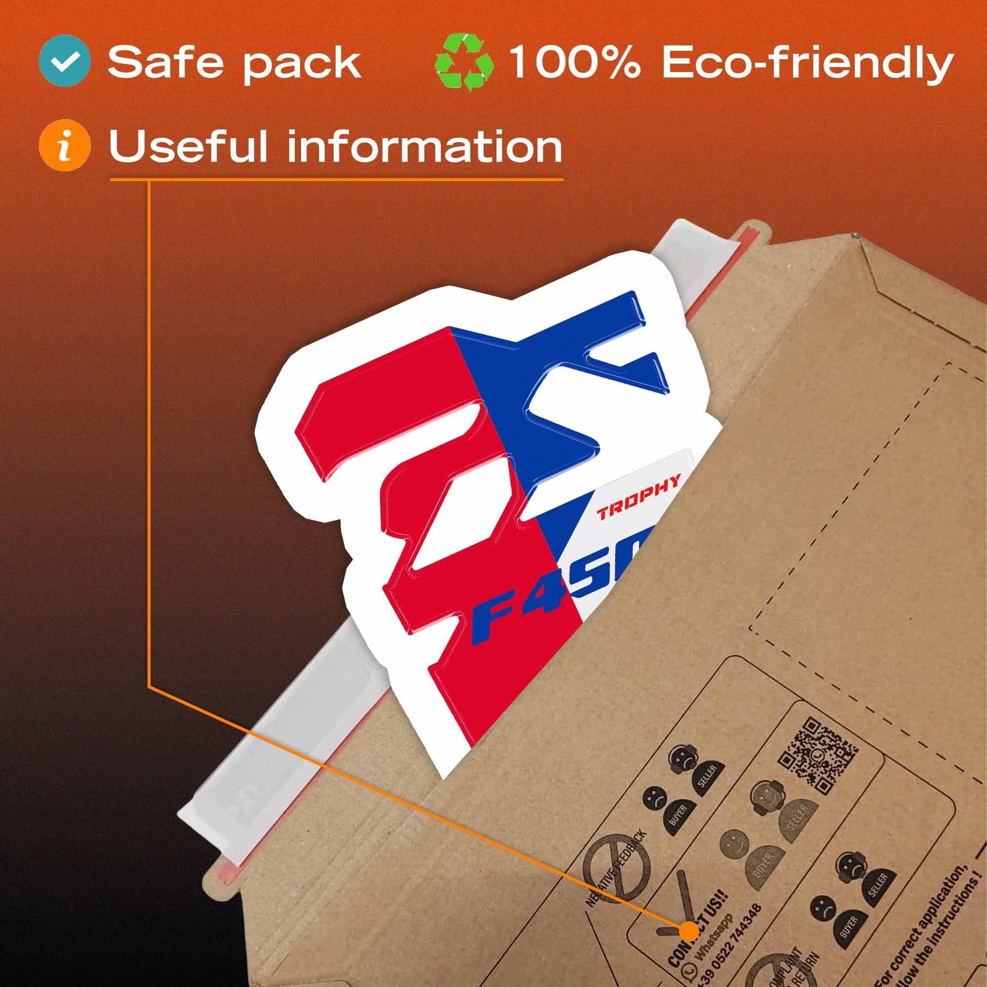 Adesivo 3D Paraserbatoio Protezione moto compatibile con Bmw F 450 GS 2026 - 7