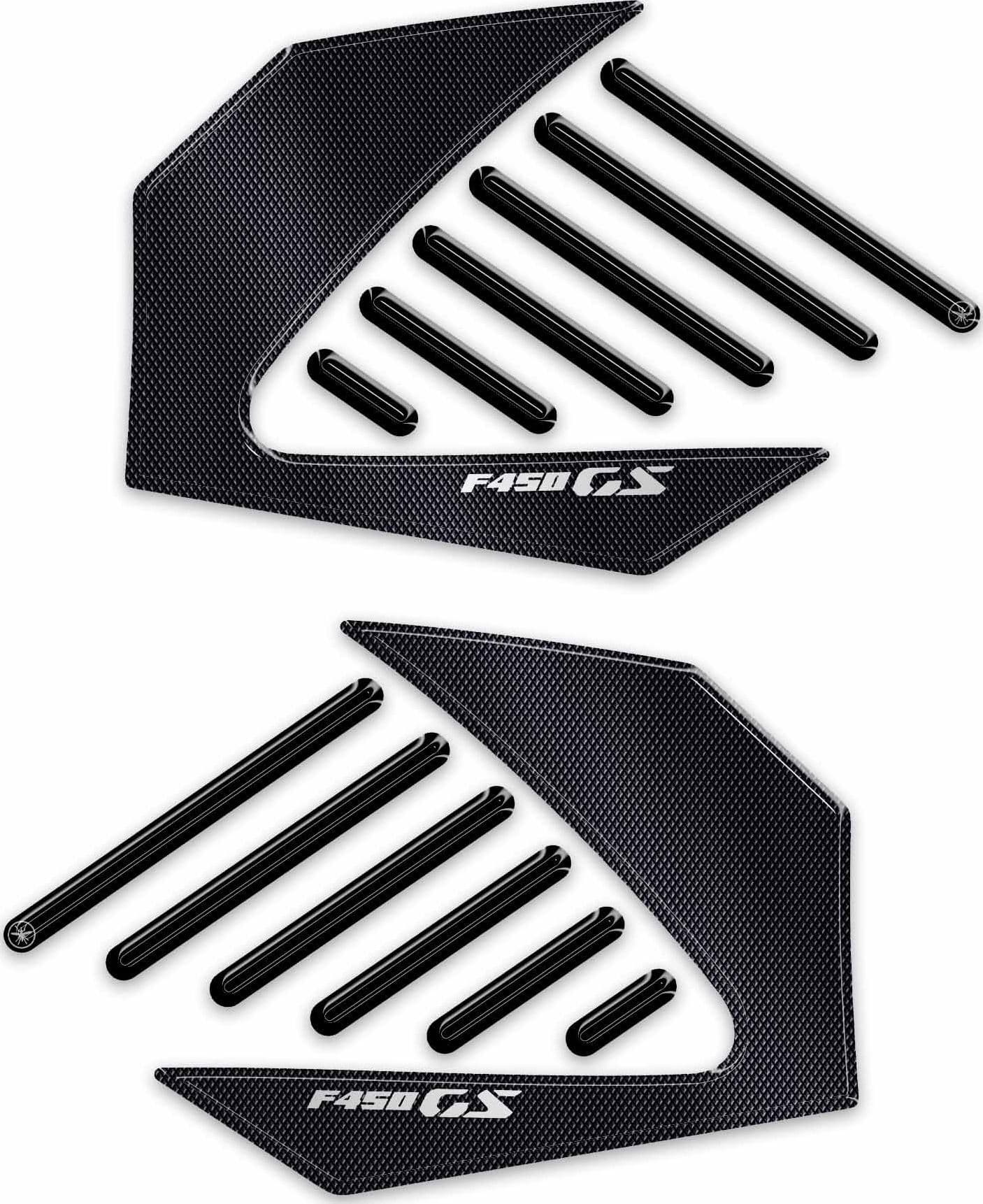 Adesivi 3D Protezioni Laterali serbatoio compatibile con Bmw F 450 GS 2026 - 2