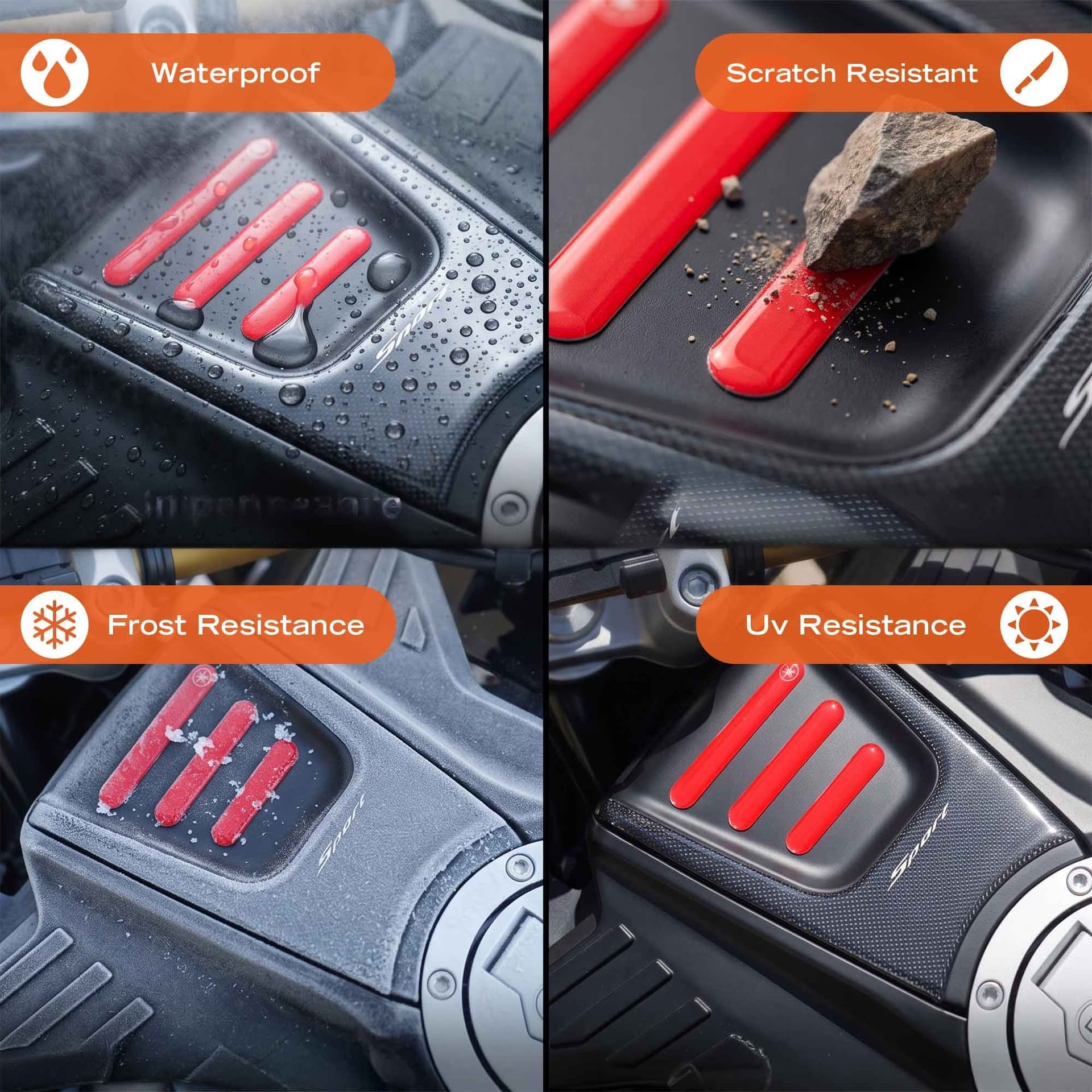 Sopraserbatoio Protezione Adesiva moto compatibile con Bmw F 450 GS 2026 - 16