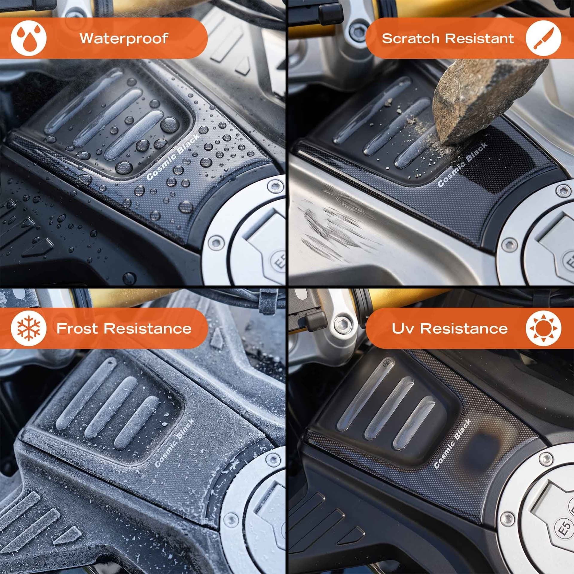 Sopraserbatoio Protezione Adesiva moto compatibile con Bmw F 450 GS 2026 - 10