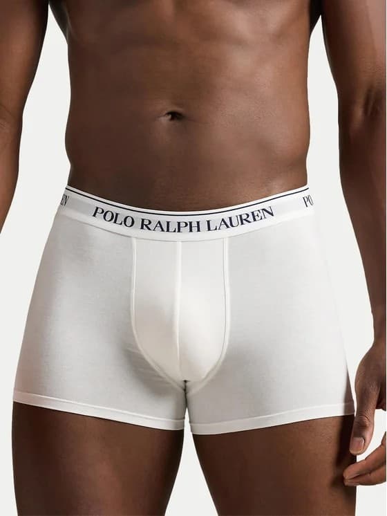 Boxer 3 Pack ! Polo Ralph Lauren Blu Cavallino - Blu - Bianco Cotone Elasticizzato – Lusso e Comfort Premium - 5