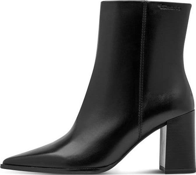 Tamaris stivalletti donna in pelle black 25394 47 - 6