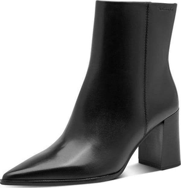 Tamaris stivalletti donna in pelle black 25394 47 - 7