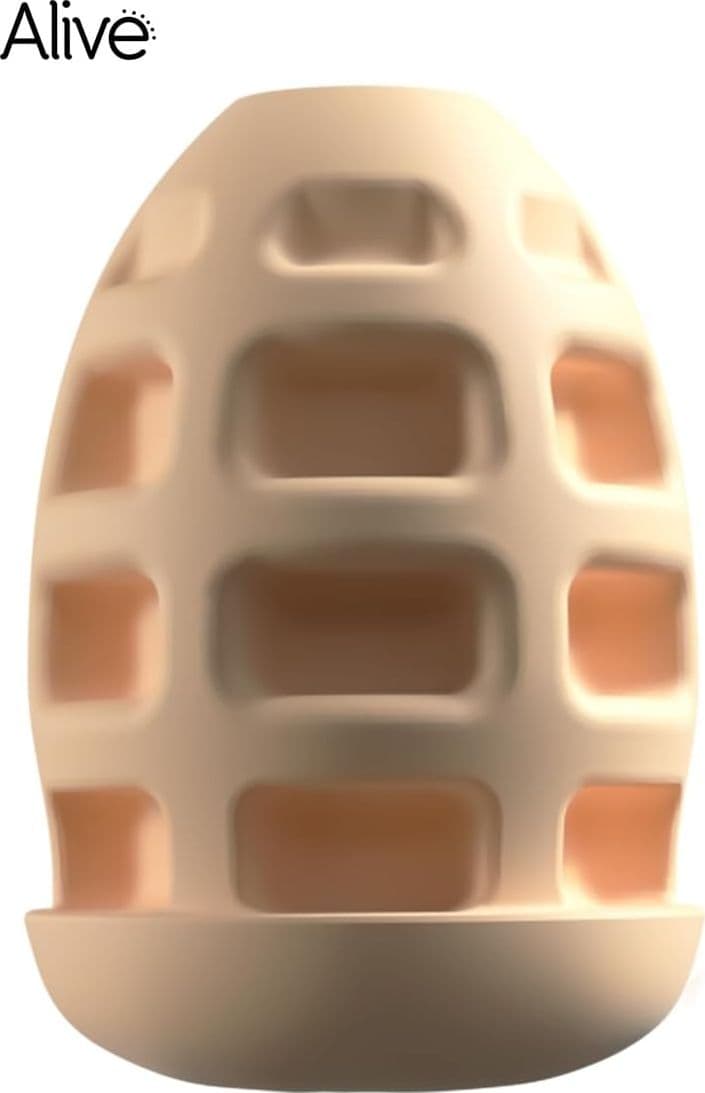 Alive Mini Shot Experience Masturbatore Uomo TPE Texturizzato Pocket Riutilizzabile - 4