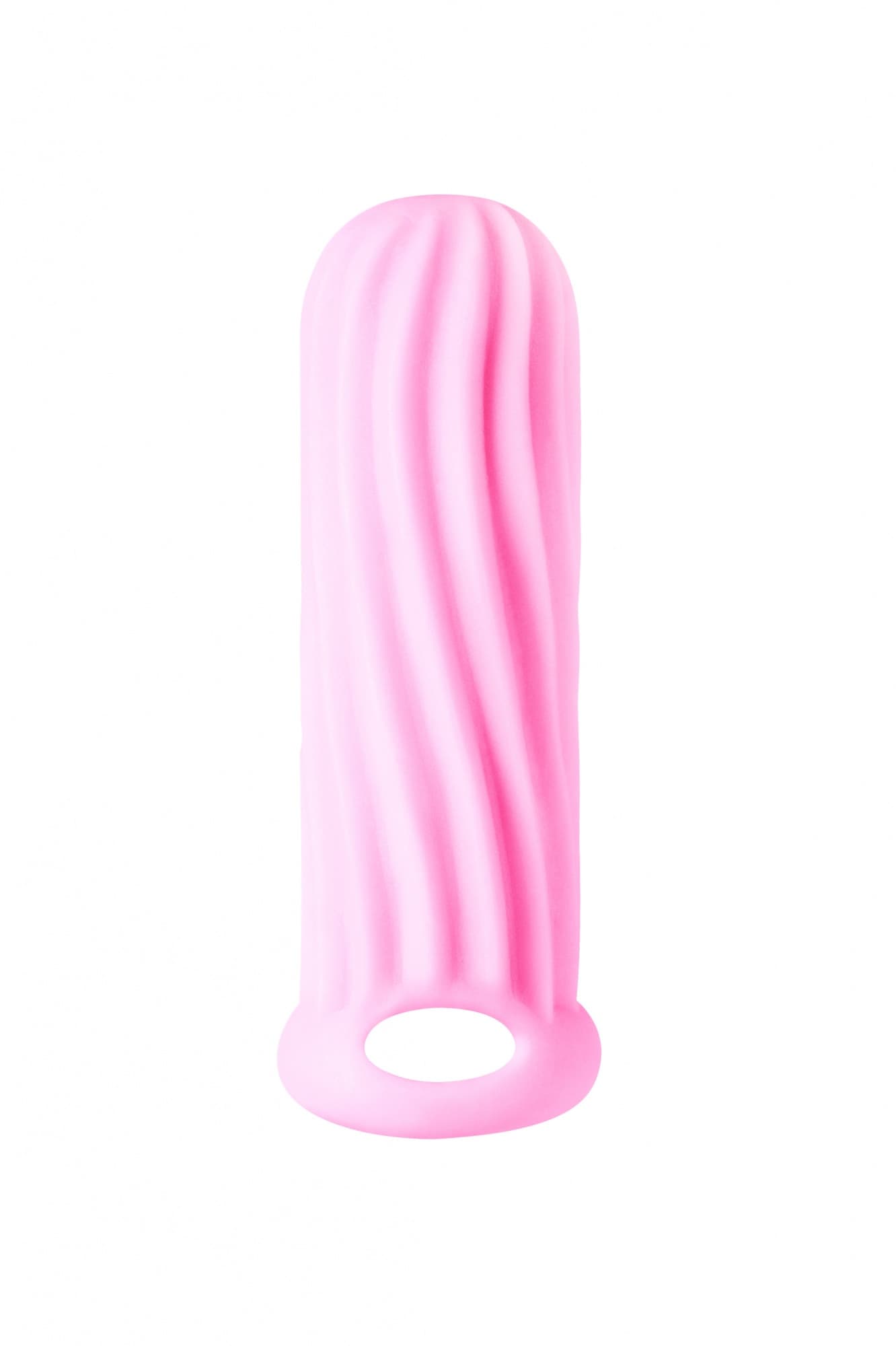 Guaina pene per aumento larghezza Wide testurizzata doppia ultra soft - 2