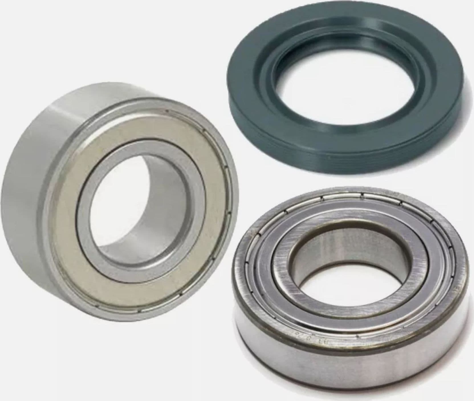 Kit 2  cuscinetti   anello di tenuta lavatrice  samsung   10-11-12 kg WW12H8400 - 2