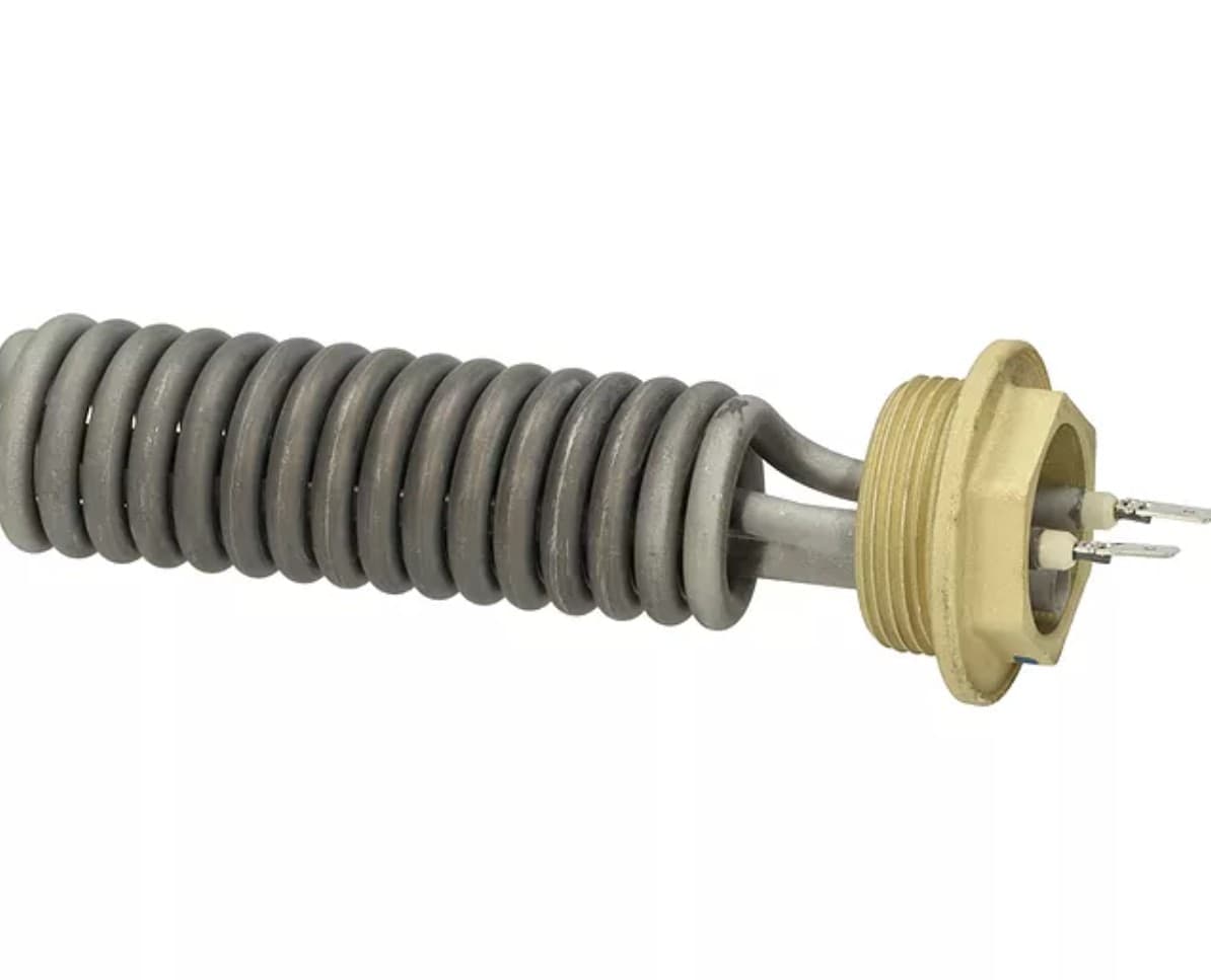 Resistenza Caldaia 2600 w lunga  155 mm - attacco ø 1"1/4 con portabulbo - 4