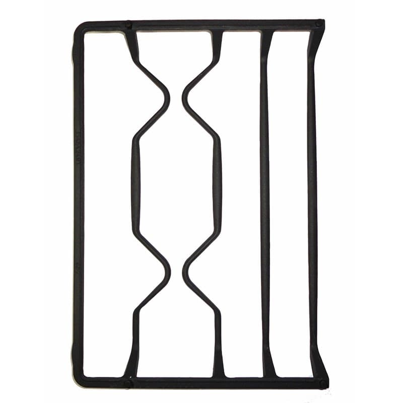 Griglia  ghisa brunita  cucina  aeg - zanussi   415 x 270 mm 354642401 sinistra - 2