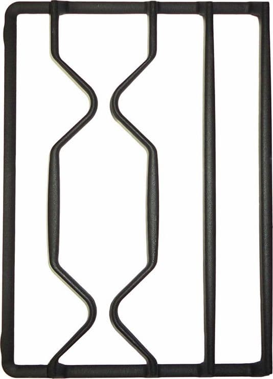 Griglia  ghisa brunita  cucina  aeg - zanussi   415 x 270 mm 354642401 sinistra - 4