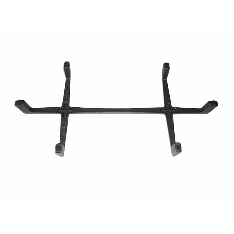 Griglia  ghisa satinata cucina aeg - zanussi  rex mm 393 X 200 h47  3546507017 - 2