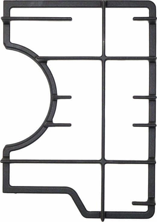 Griglia  ghisa brunita  cucina  aeg - zanussi   mm  457 x 322 x 50h 3546368014 - 3