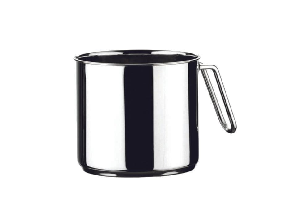 Bollilatte in acciaio inox 18/10  con manico - cm.14 lt.1,7  fondo per induzione - 3