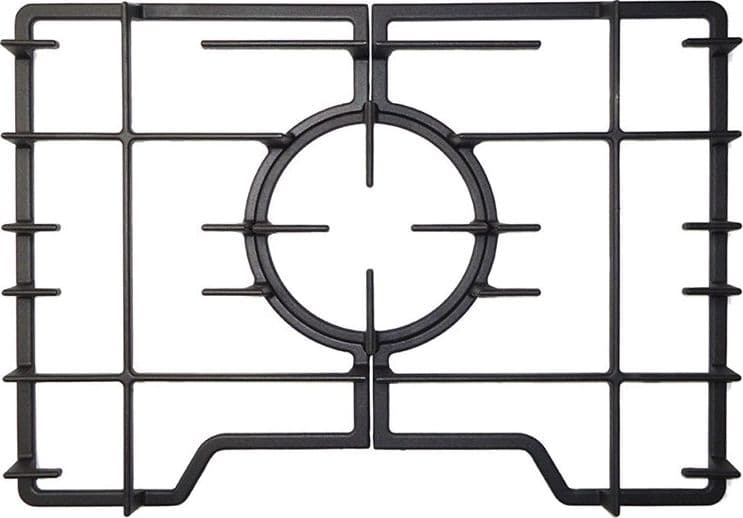Griglia  ghisa brunita  cucina  aeg - zanussi  kit 3 griglie 3546286026 - 2