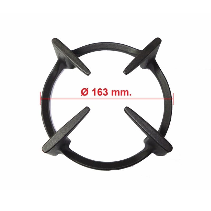 Griglia  ghisa brunita  cucina  aeg - zanussi   Ø 163 mm.   140055859031 - 3
