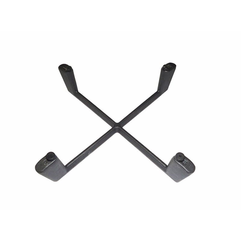 Griglia  ghisa brunita  cucina  aeg - zanussi  mm  240 x 240 X 50 h 140019925043 - 4