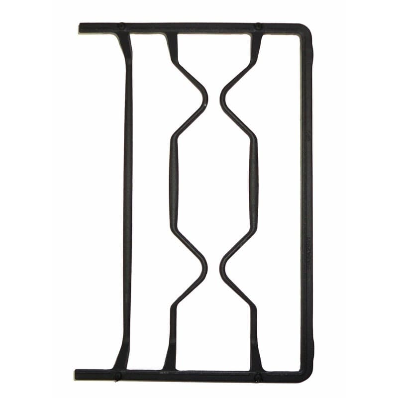griglia in ghisa brunita  cucina  aeg - zanussi   415 x 285 mm 354642901  destra - 4