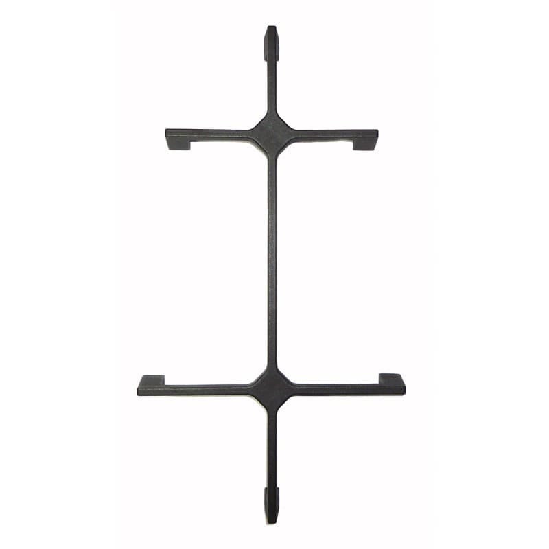 Griglia  ghisa brunita  cucina  aeg - zanussi mm  435 x 238/190 x45 h 3546558010 - 2